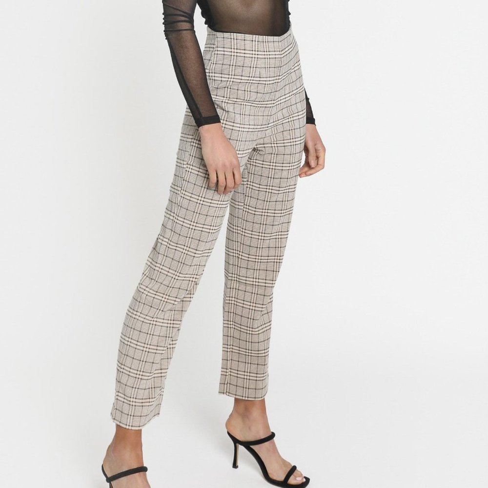 lulu & rose cora pant in check